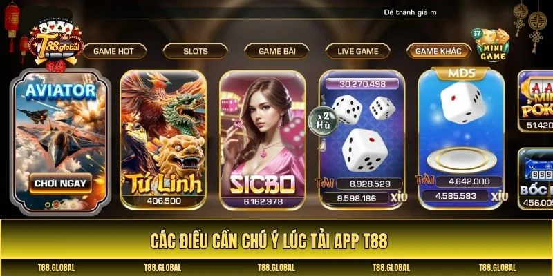 Tải app T88